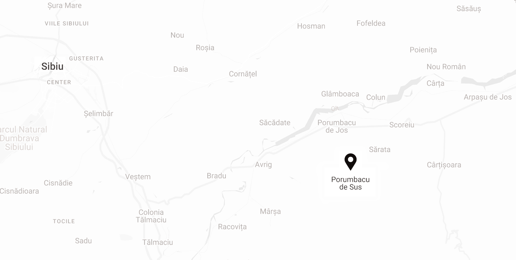 Porumbacu de Sus map